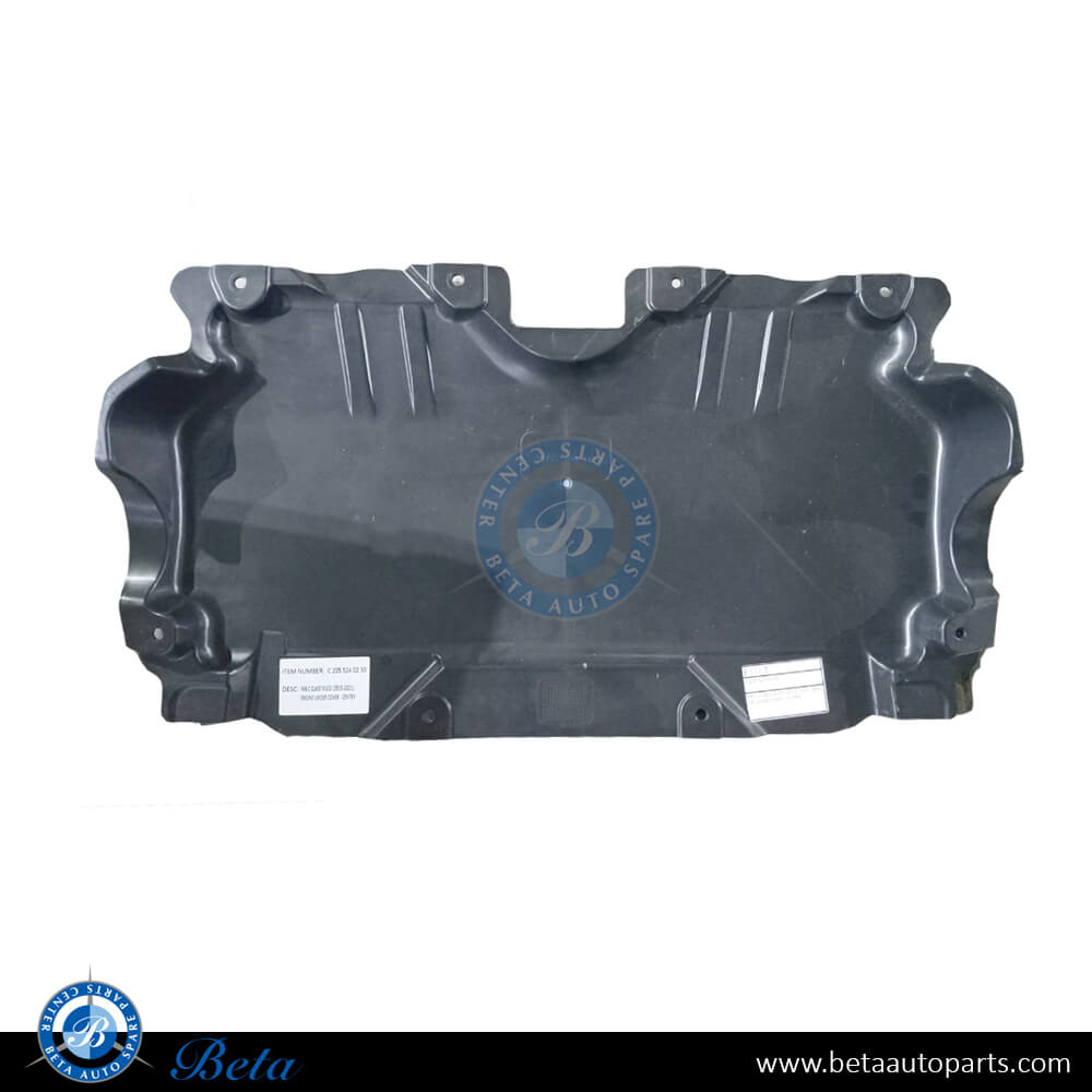 Engine under cover for Mercedes C-Class W205 2015-Up models, Part Number 2055240230 Engine under cover for Mercedes C-Class W205 2015-Up models, Part Number 2055240230